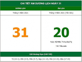 Những việc không nên làm trong ngày 20/4 Âm lịch (31/5/2021)