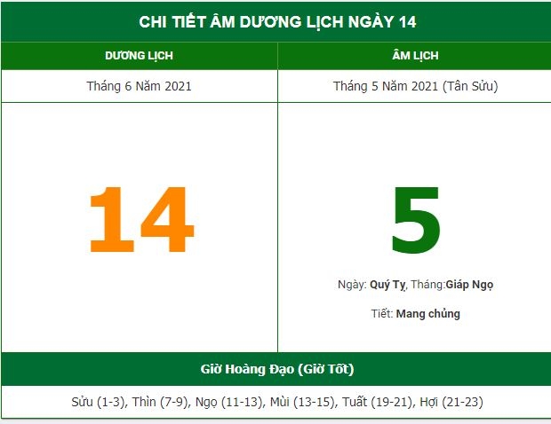 Những việc không nên làm trong ngày 5/5 Âm lịch (14/6/2021)