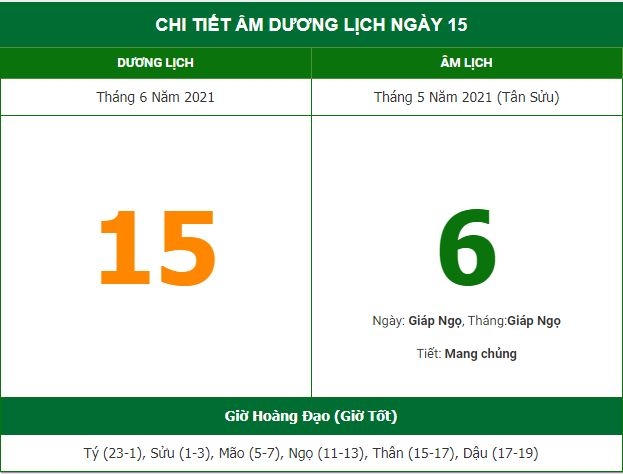 Những việc không nên làm trong ngày 6/5 Âm lịch (15/6/2021)