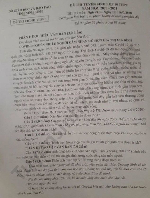 4007 de thi ngu van tuyen sinh lop 10 vao thpt tinh ninh binh 2020 anh1