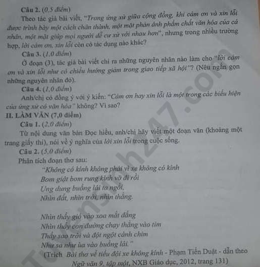 undefined 1401 de thi ngu van tuyen sinh lop 10 vao thpt tinh tien giang 2