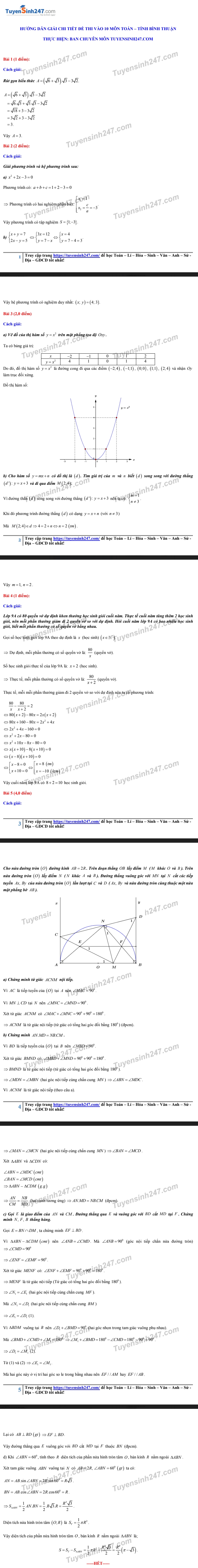 5249 dap an de thi mon toan tuyen sinh lop 10 vao thpt tinh binh thuan2