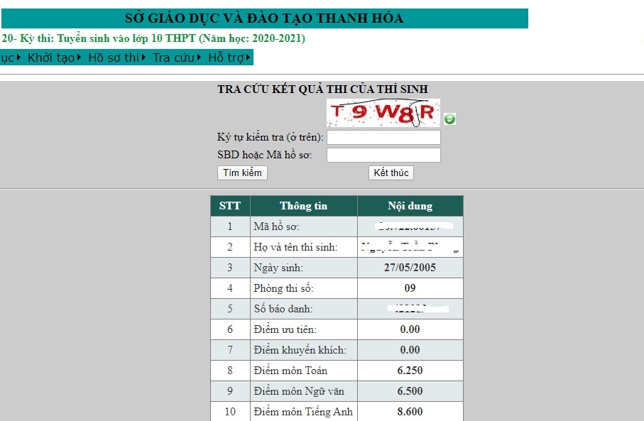 3803 diem tuyen sinh lop 10 vao thpt thanh hoa