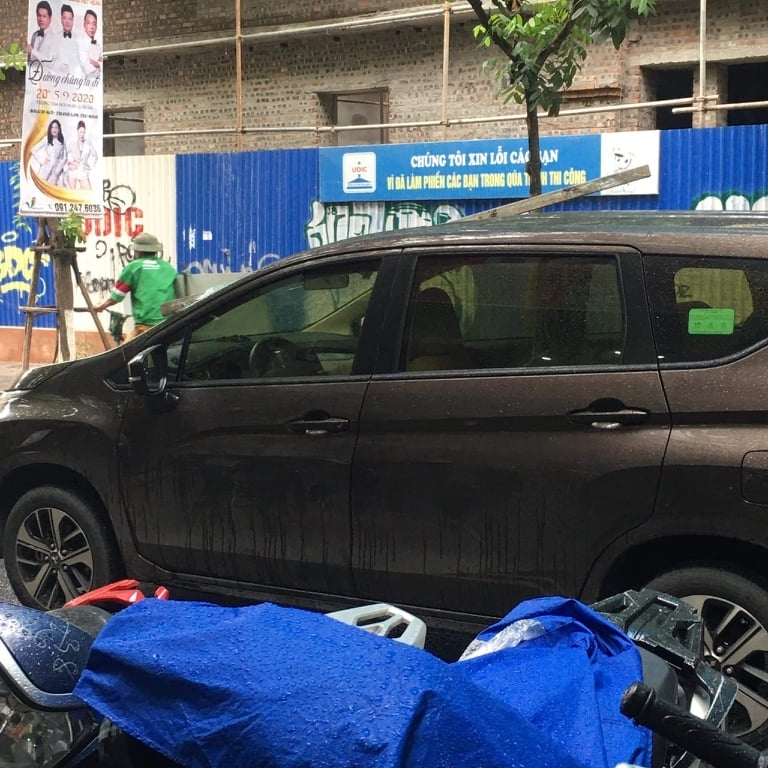 3417 ha noi thanh sat roi tu cong trinh xay dung dam thung noc xe o to