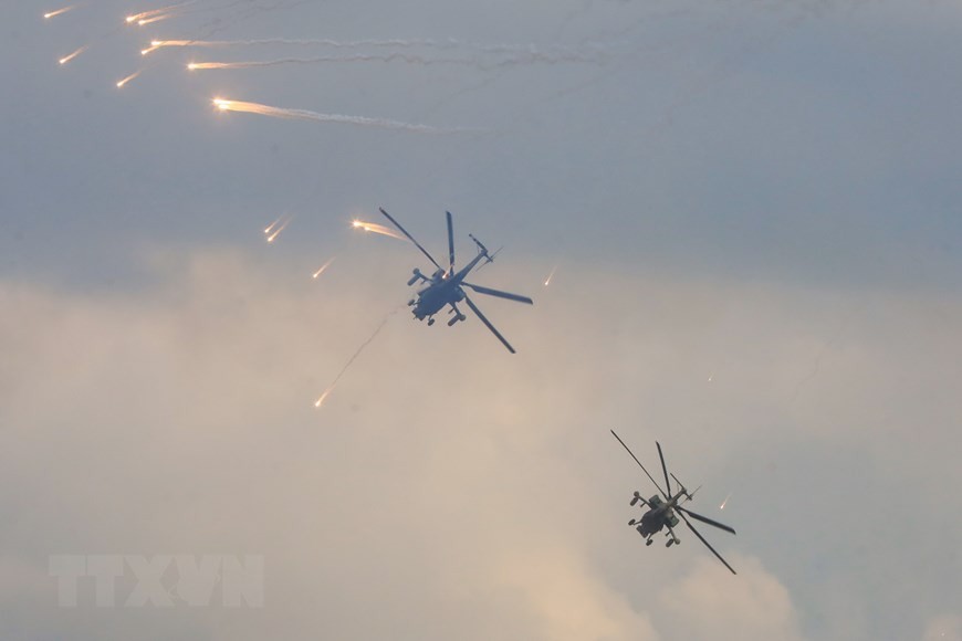 Cận cảnh màn khai hỏa tại cuộc tập trận Zapad-2021