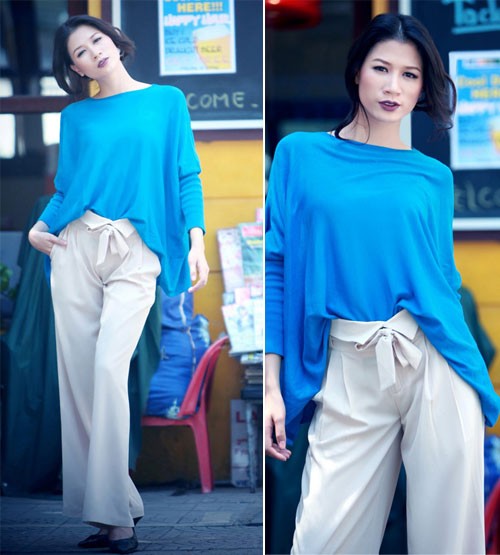 Quần ống rộng - Thời trang 