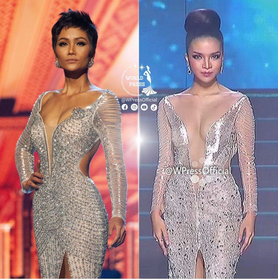 Bản sao chiếc đầm huyền thoại H'Hen Niê xuất hiện tại Miss Universe Thailand 2021