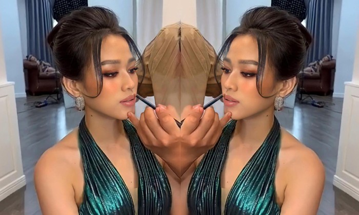 Đỗ Thị Hà gây 'thương nhớ' với thần thái kiêu sa trong hậu trường Miss World