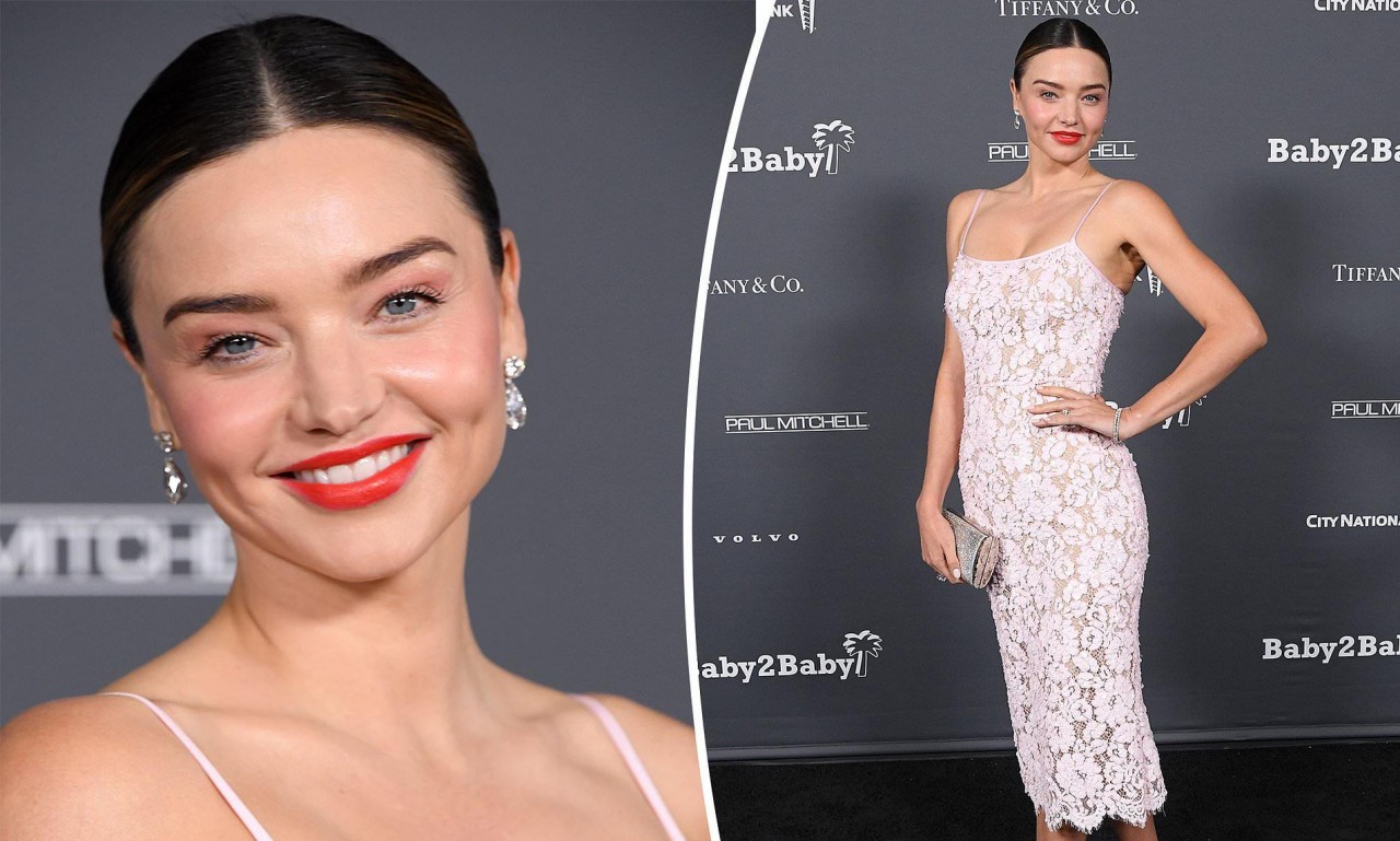 Miranda Kerr gợi cảm nổi bật khi sánh bước bên chồng tỷ phú