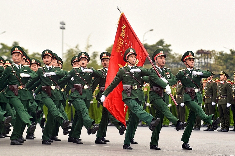 Chùm ảnh: Lễ xuất quân diễn tập phương án bảo vệ Đại hội Đảng lần thứ XIII Chùm ảnh: Lễ xuất quân diễn tập phương án bảo vệ Đại hội Đảng lần thứ XIII
