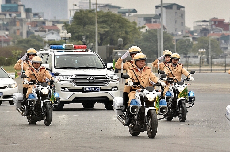 Chùm ảnh: Lễ xuất quân diễn tập phương án bảo vệ Đại hội Đảng lần thứ XIII Chùm ảnh: Lễ xuất quân diễn tập phương án bảo vệ Đại hội Đảng lần thứ XIII