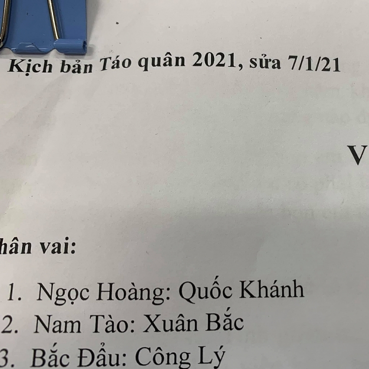NS Quốc Khánh vẫn đóng vai Ngọc Hoàng trong Táo quân 2021