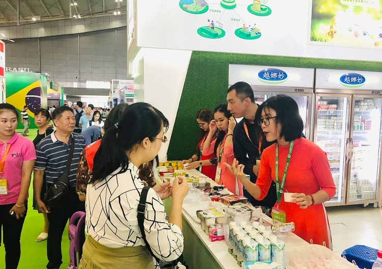Vinamilk chào 2021 với lô sản phẩm sữa hạt và sữa đặc lớn xuất khẩu đi Trung Quốc Vinamilk chào 2021 với lô sản phẩm sữa hạt và sữa đặc lớn xuất khẩu đi Trung Quốc
