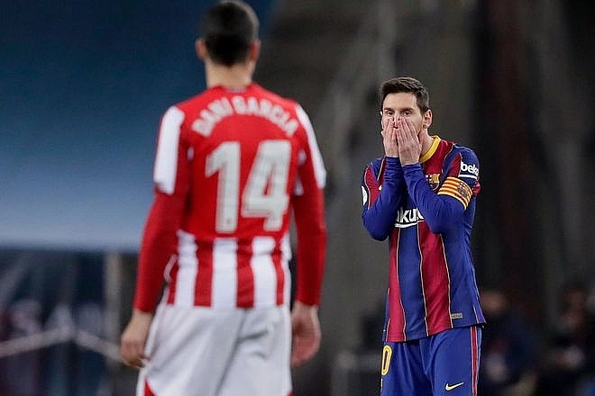 Messi chính thức nhận án phạt vì đánh nguội cầu thủ Athletic Bilbao Messi chính thức nhận án phạt vì đánh nguội cầu thủ Athletic Bilbao