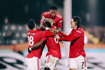 Kết quả, Bảng xếp hạng (BXH) Ngoại hạng Anh ngày 21/1: Thắng nhọc Fulham, MU đòi lại ngôi đầu
