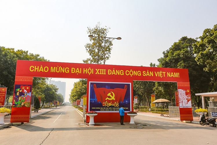 Toàn cảnh TT Hội nghị Quốc gia trước ngày khai mạc Đại hội Đảng XIII Toàn cảnh TT Hội nghị Quốc gia trước ngày khai mạc Đại hội Đảng XIII
