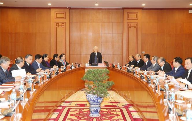 Đồng chí Võ Văn Thưởng cho biết: Các Văn kiện trình Đại hội XIII của Đảng được chuẩn bị rất công phu, bài bản, chu đáo, qua nhiều lần, nhiều vòng, từng bước hoàn thiện.