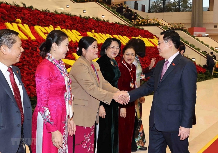 Lãnh đạo Đảng, Nhà nước dự khai mạc Đại hội XIII của Đảng