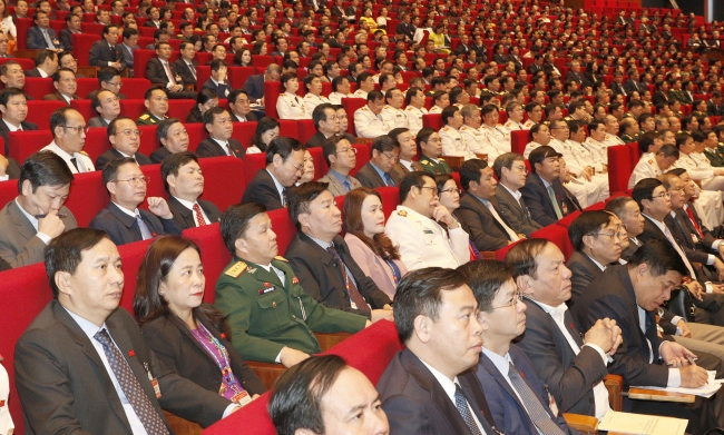 Thông cáo báo chí về ngày làm việc thứ tư Đại hội XIII của Đảng