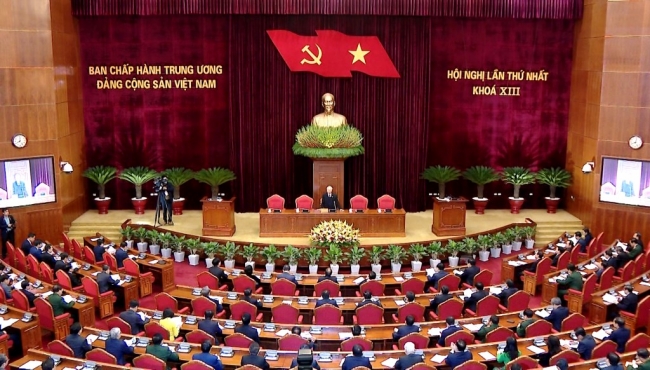 Danh sách Bộ Chính trị, Ban Bí thư và Chủ nhiệm Ủy ban Kiểm tra Trung ương khóa XIII