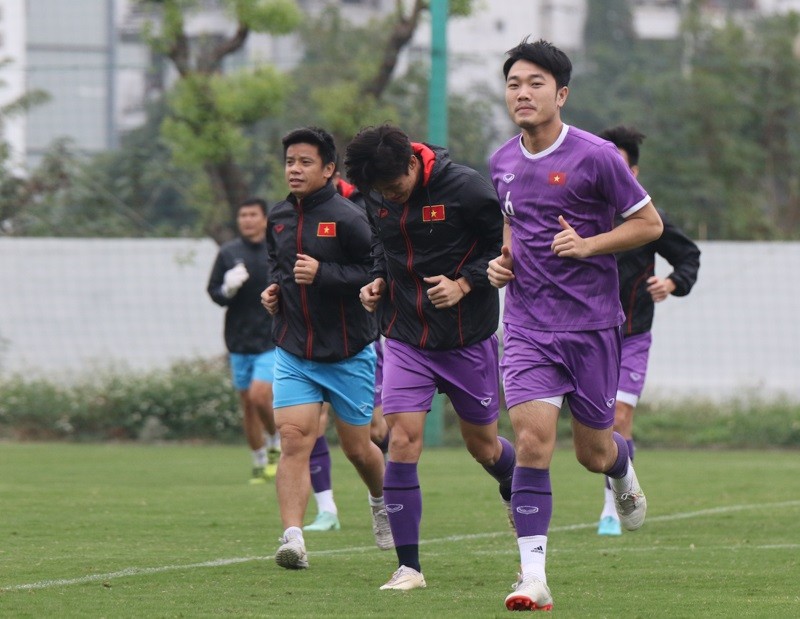 ĐT Việt Nam trở lại tập luyện sau AFF Cup 2020