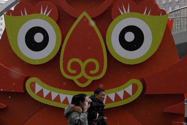 Ch&acirc;u &Aacute; trang ho&agrave;ng rực rỡ, người d&acirc;n n&ocirc; nức mua sắm chuẩn bị đ&oacute;n năm Dần ảnh 21