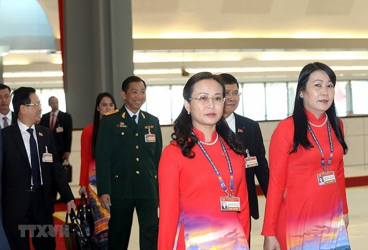 Hình ảnh bế mạc Đại hội đại biểu toàn quốc lần thứ XIII của Đảng