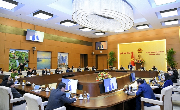 Phiên họp thứ 52 của Uỷ ban Thường vụ Quốc hội