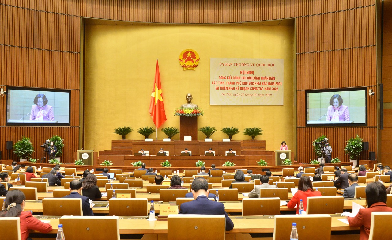 Lần đầu tiên, Ủy ban Thường vụ Quốc hội chủ trì tổ chức Hội nghị tổng kết và triển khai công tác năm của Hội đồng nhân dân cấp tỉnh