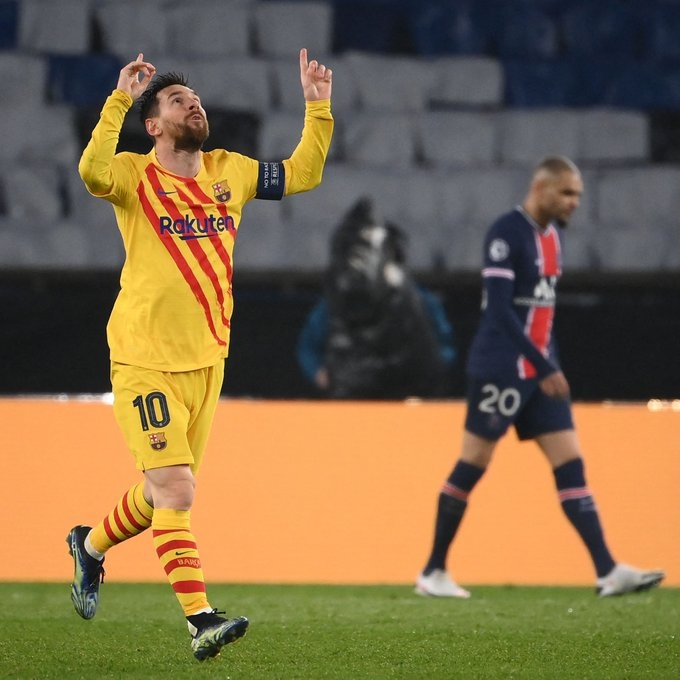 Messi không thể giúp Barca lội ngược dòng trước PSG