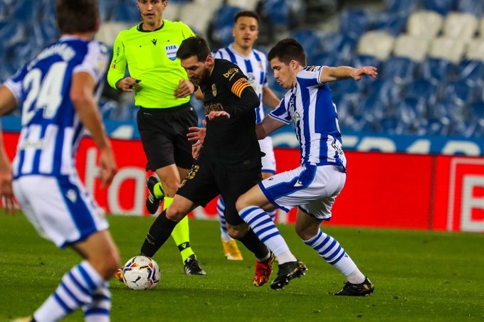 Bảng xếp hạng La Liga 2020/21 mới nhất: Barca hủy diệt đối thủ, Atletico lo mất ngôi vị số 1