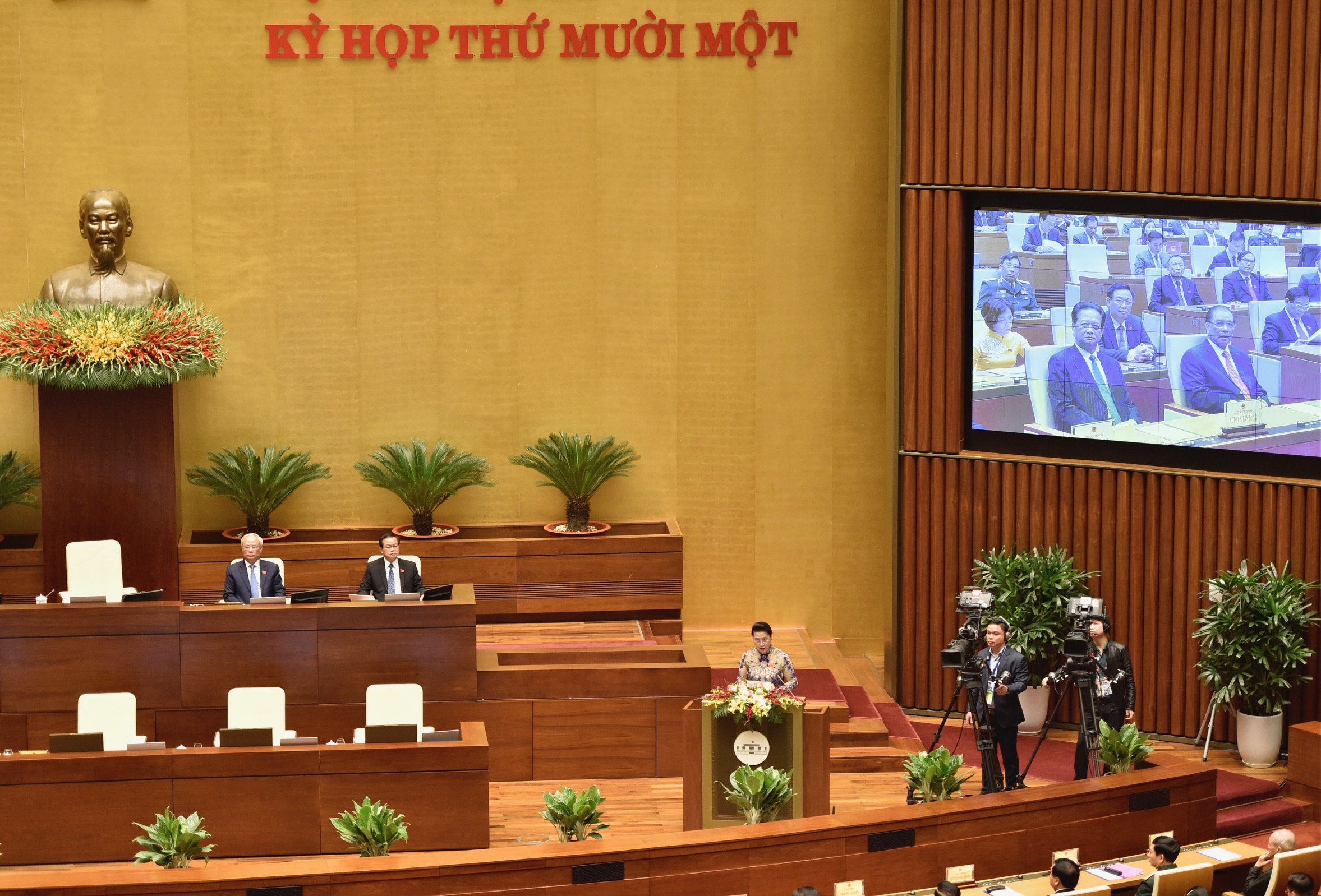 TRỰC TIẾP phiên khai mạc Kỳ họp Quốc hội: Tổng kết nhiệm kỳ, kiện toàn nhân sự