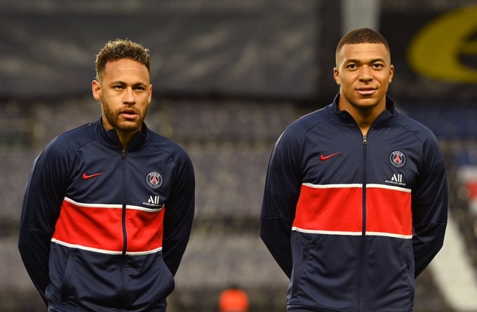 Mbappe (phải) chưa chắc tham dự trận lượt về