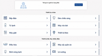 EVN ra mắt công cụ giúp khách hàng ước tính sản lượng điện tiêu thụ hàng tháng