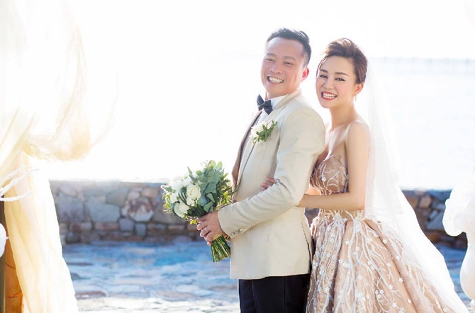 Vy Oanh nói ông xã luôn hiểu và thông cảm cho những thị phi cô gặp phải