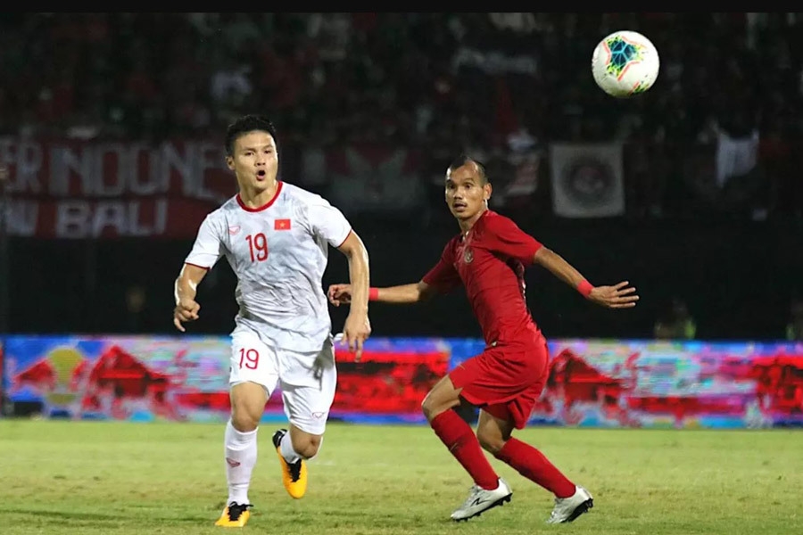 ĐT Việt Nam sẽ đối đầu với Indonesia
