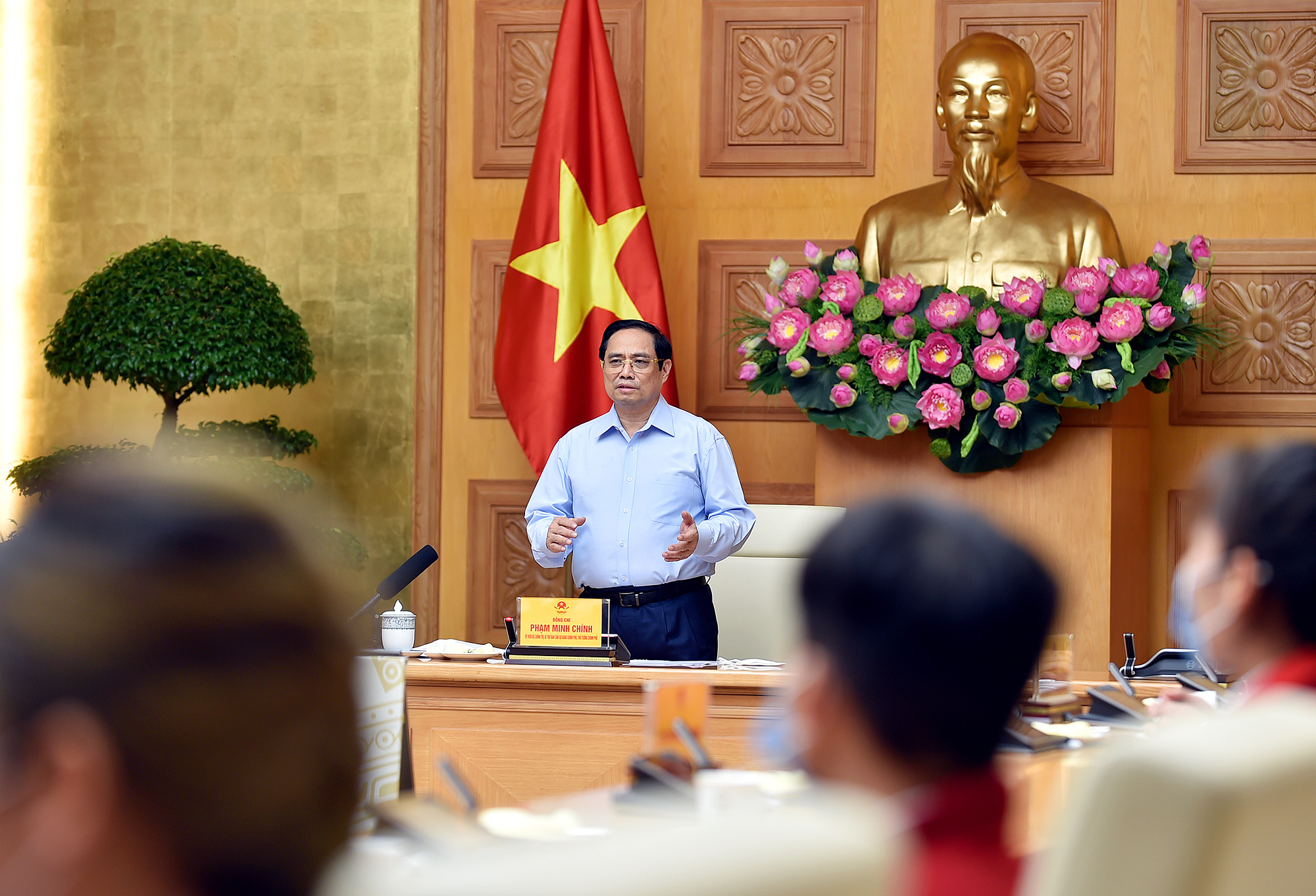 Thủ tướng Phạm Minh Chính: Mong các vận động viên thi đấu hết mình vì màu cờ sắc áo của Tổ quốc