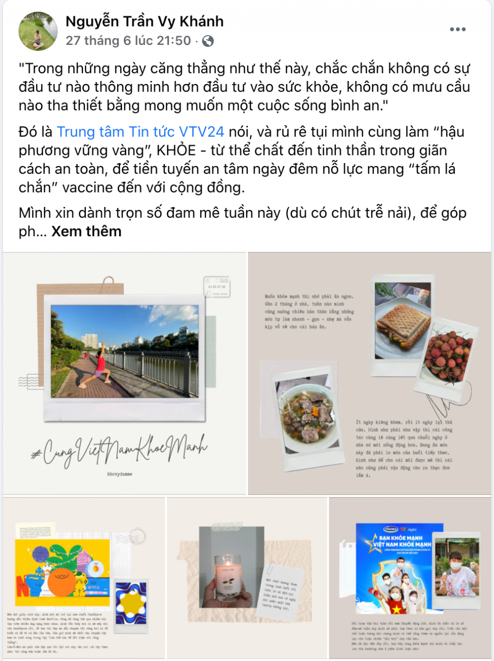 Mạng xã hội sôi động hơn bao giờ hết với tinh thần “bạn khỏe mạnh, Việt Nam khỏe mạnh”