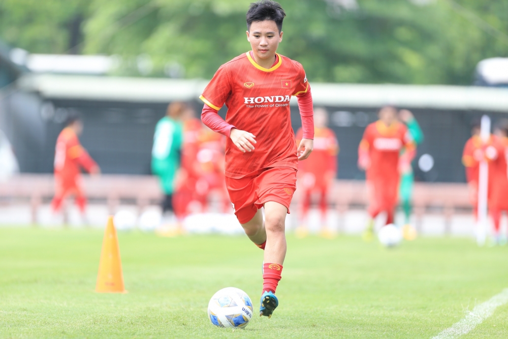 Tuyển nữ Việt Nam hứng khởi chuẩn bị chinh phục vé dự World Cup