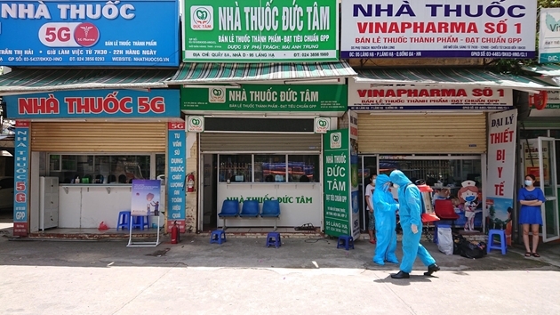 Chum lây nhiễm 95 Láng Hạ 
