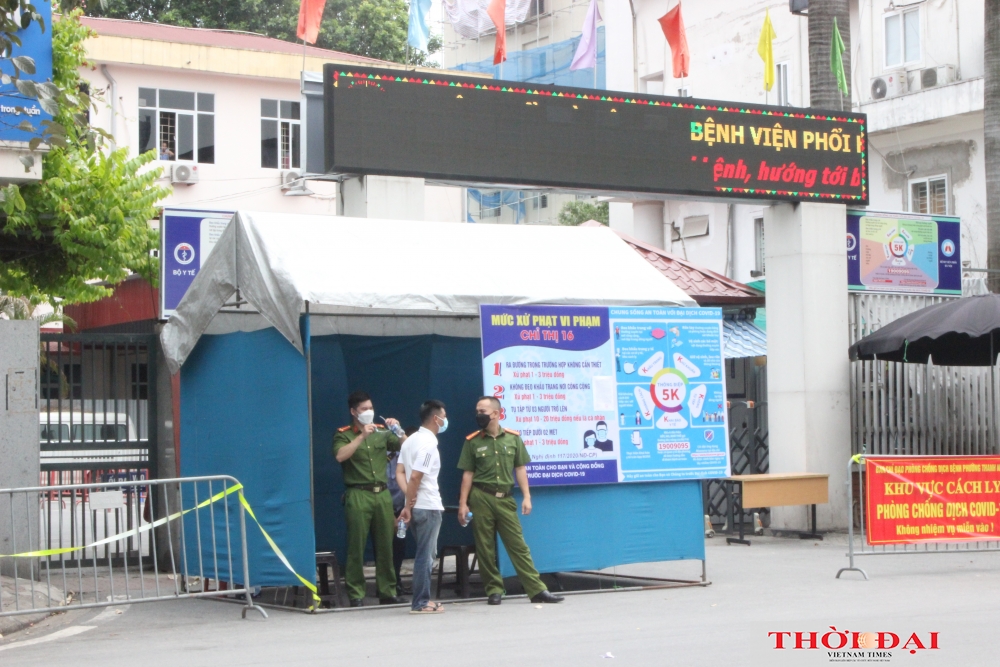 Thông tin mới nhất liên quan Bệnh viện Phổi Hà Nội sau khi phát hiện 24 ca mắc COVID-19