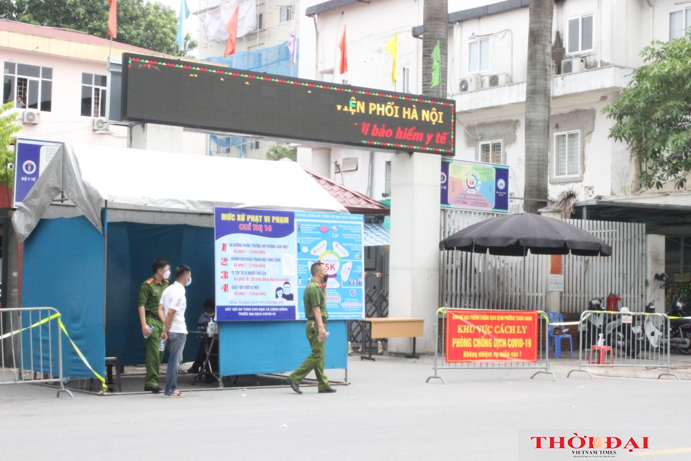 Thông tin mới nhất liên quan Bệnh viện Phổi Hà Nội sau khi phát hiện 24 ca mắc COVID-19