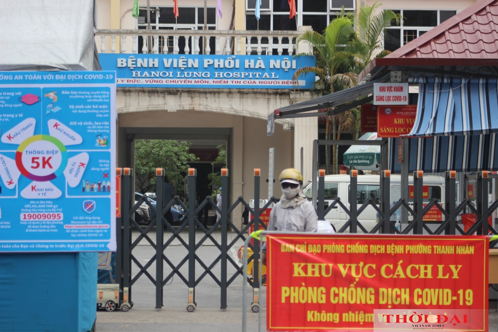 Thông tin mới nhất liên quan Bệnh viện Phổi Hà Nội sau khi phát hiện 24 ca mắc COVID-19