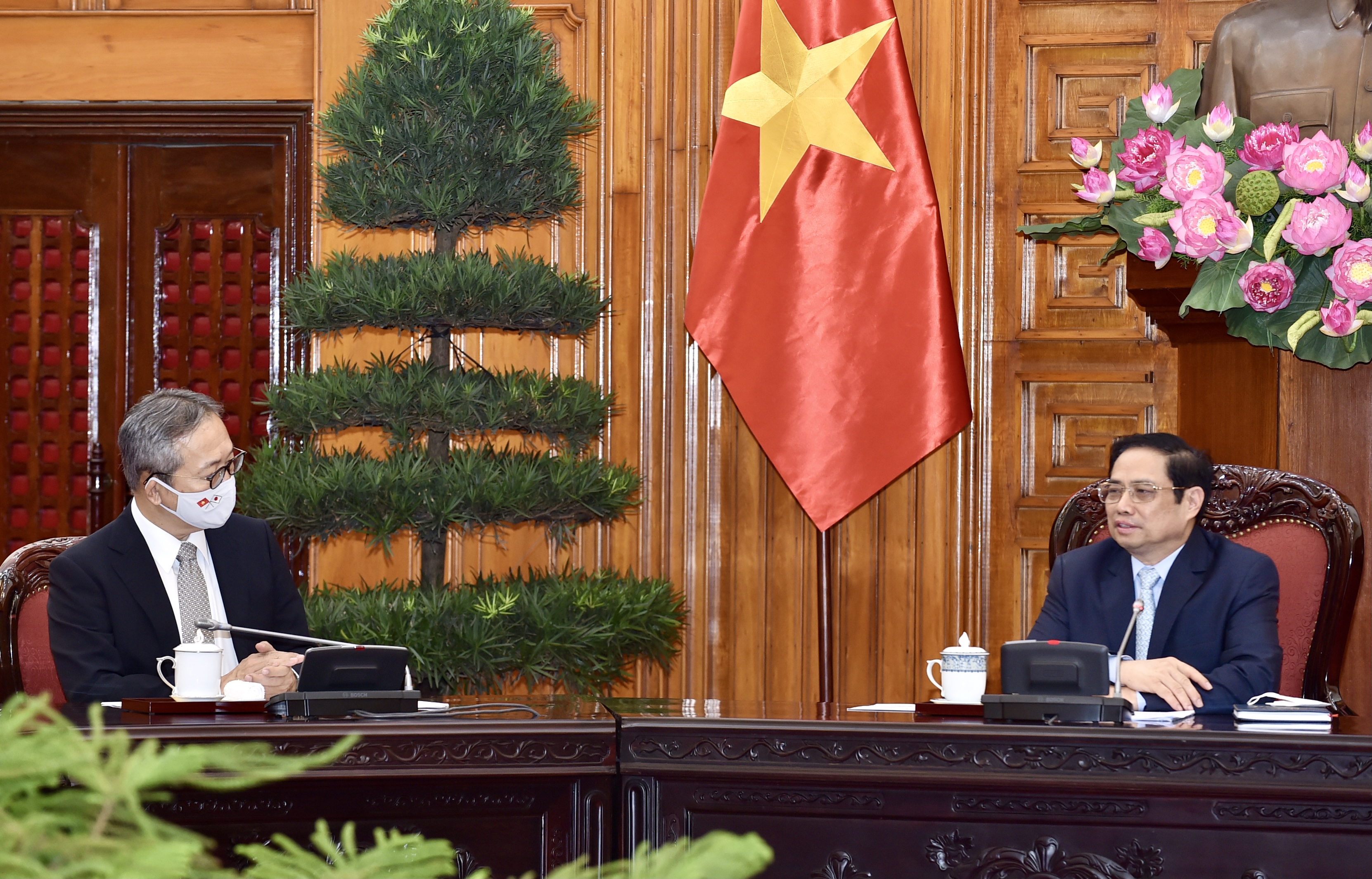 Chính phủ Nhật Bản có quan điểm hỗ trợ mọi mặt cho Việt Nam trong tình hình hiện nay