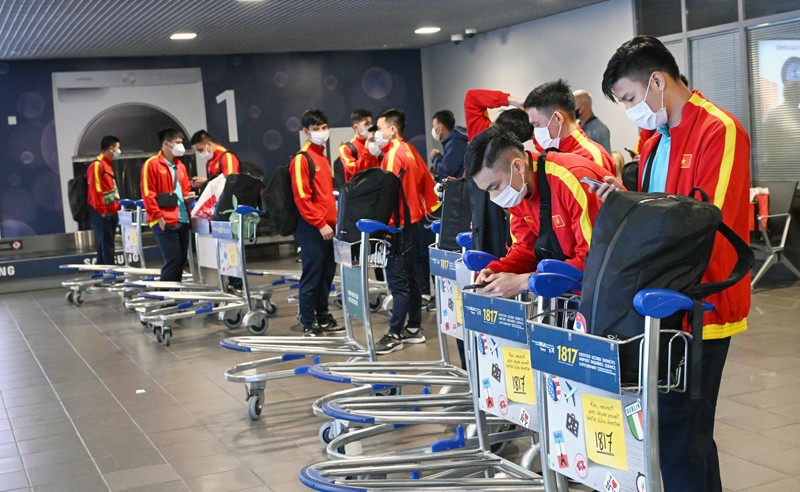 ĐT futsal Việt Nam đã tới Lithuania, sẵn sàng chinh phục World Cup 2021