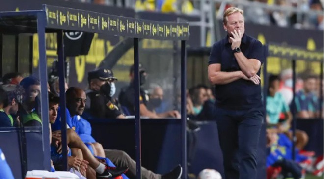 HLV Koeman bị thẻ đỏ, Barca đứng trên bờ vực thẳm