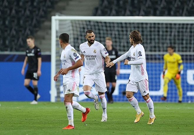 Kết quả bóng đá Cúp C1 ngày 28/10: Real 'chết hụt', MC, Liverpool hát khúc khải hoàn