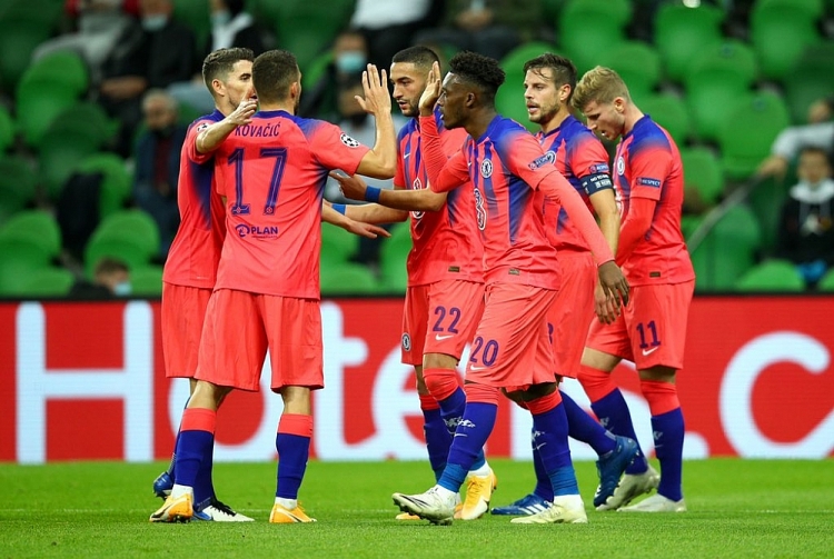 Bảng xếp hạng Champions League 2020/21 - C1 mới nhất (29/20): MU thắng 5 sao, Chelsea lên ngôi đầu
