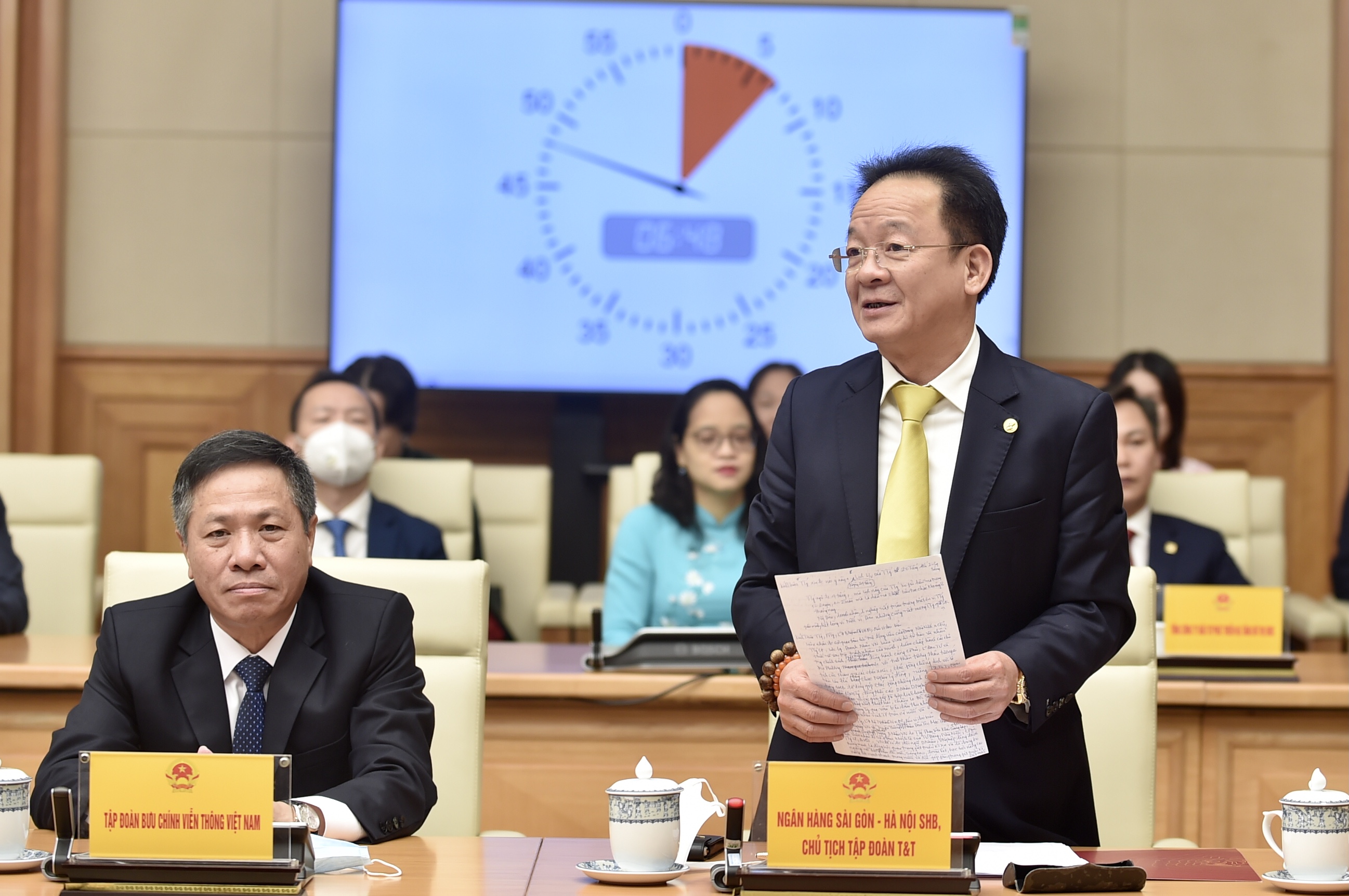 Thủ tướng Phạm Minh Chính gặp mặt doanh nhân nhân Ngày Doanh nhân Việt Nam