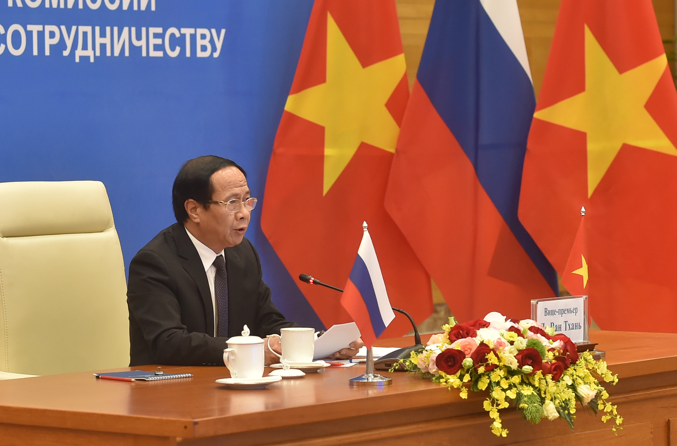 Phó Thủ tướng Lê Văn Thành: Mở rộng hợp tác Việt - Nga sang những lĩnh vực tiềm năng